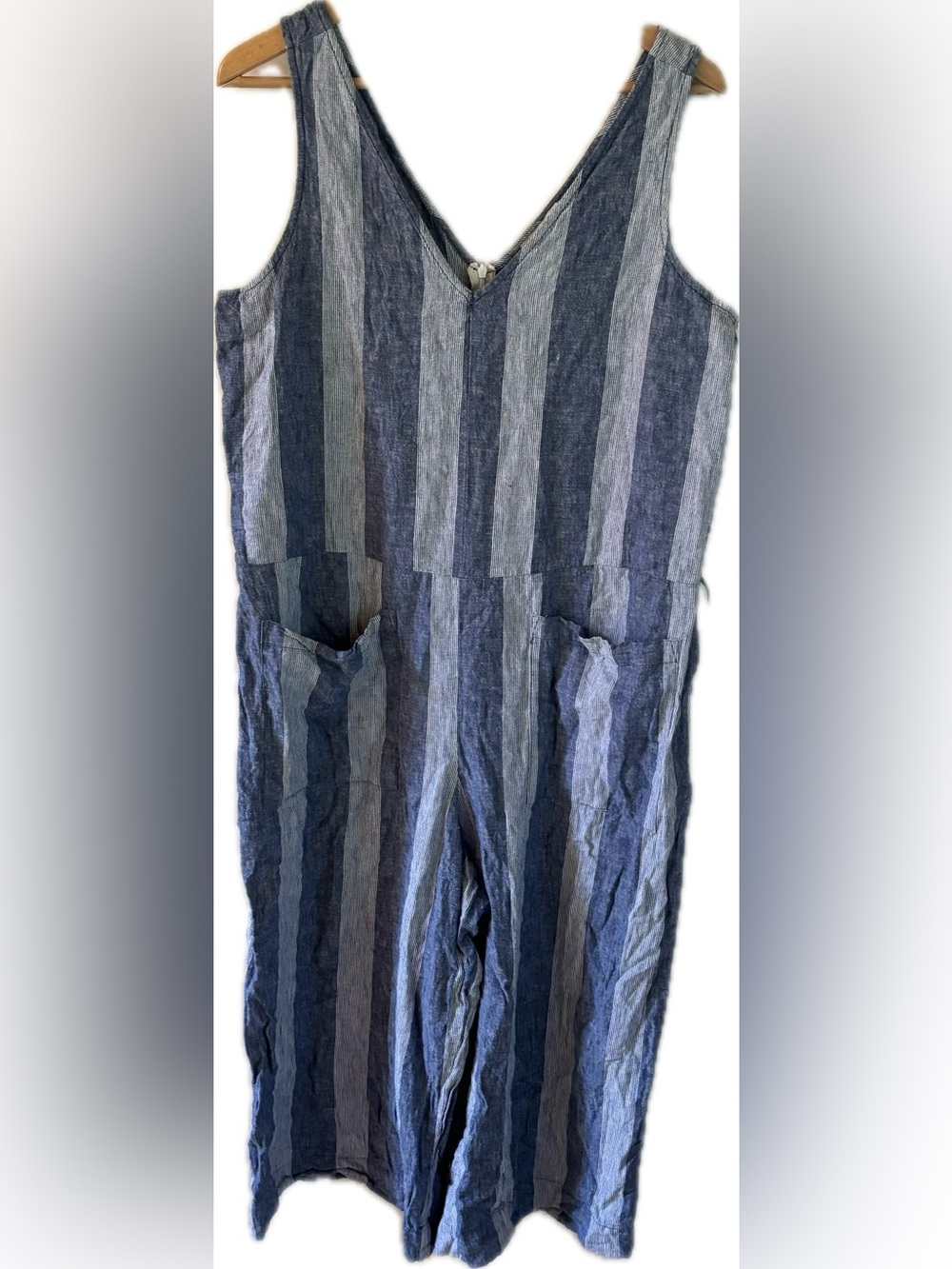 Beachlunchlounge Striped Blue Jumpsuit